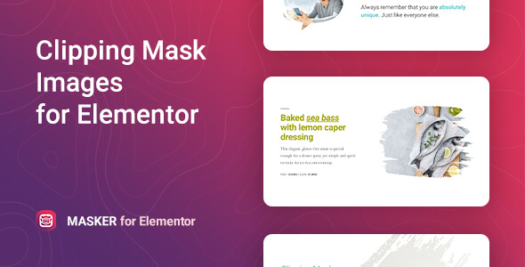 Masker – Elementor 裁剪遮罩插件