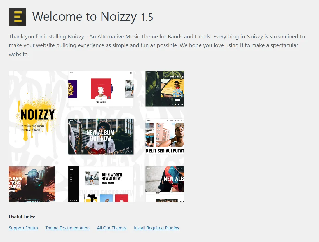 Noizzy – Music Theme