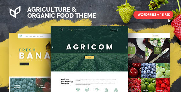 Agricom - Organic Food & Agriculture WordPress Theme 2 Agricom - Organic Food & Agriculture WordPress Theme
